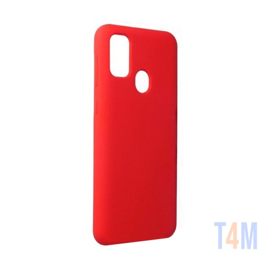 Funda de Silicona para Samsung Galaxy M21/M21s/M31 Rojo